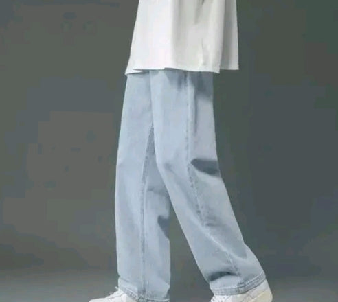 Dexylyxsh mens regular straight denim pants