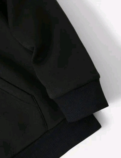 Mens printed anime hoodie